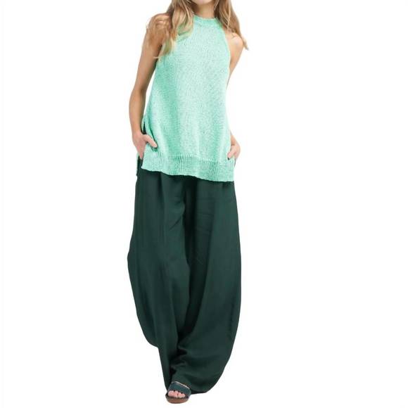 NEW CHRISTIAN WIJNANTS kuhra knit tank top in mint - Picture 5 of 5